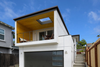 Minimalist exterior home photo in San Diego