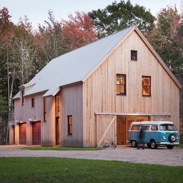 Solar Barn - Maine Barn Home Exterior