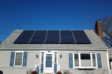 Solar PV system on a roof in Fairhaven