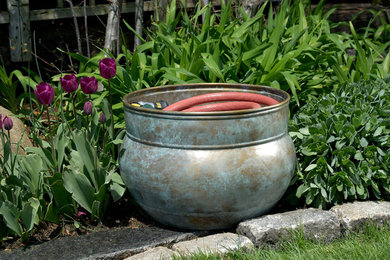 Sonoma Hose Pot - Blue Verde Brass by Good Directions
