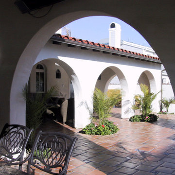 Spanish Colonial Revival Style Custom Home on Vacant Lot