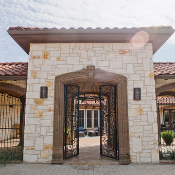 Spanish Style Home - Hill Country Hacienda