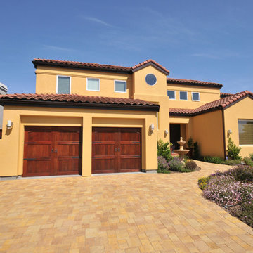 Spanish Style Home with Window World TX Windows and Garage Doors