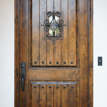 Speakeasy Wood Front Door