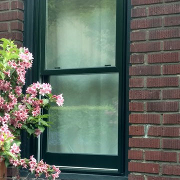 Specialty window replacement in brick facing