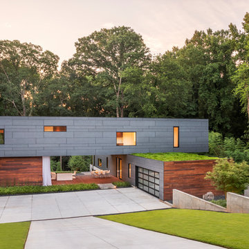Split Box House