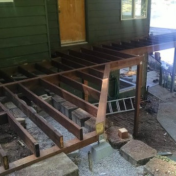 St Clair Deck Frame Construction