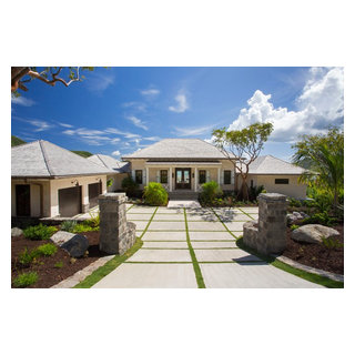 St. Kitts Luxury Villa - Tropical - Exterior - Charleston - by Herlong