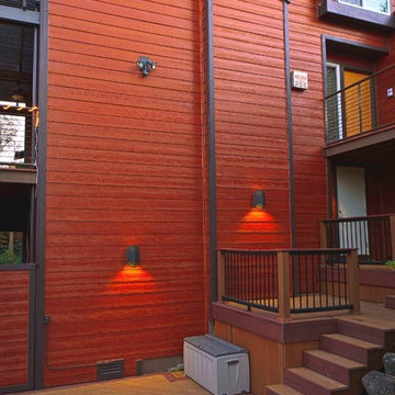 Stained Fiber Cement Siding in Folsom, CA