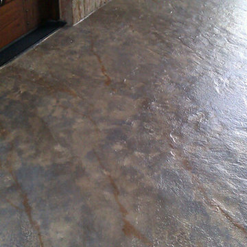 Stamped Concrete Patio Recolor