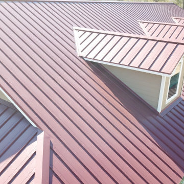 Standing Seam Metal Roof in Cleavland Texas