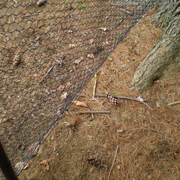 Steel Hex Web Deer Fence