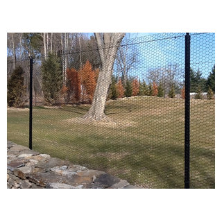 Steel Hex Web Deer Fence - Traditional - Exterior - New York - by ...