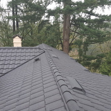 Stone Coated Steel Metal Tile Roof Install