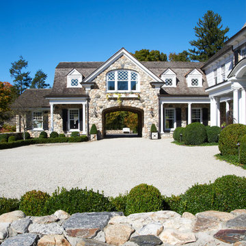 Stone Gambrel Residence, New Canaan, Connecticut