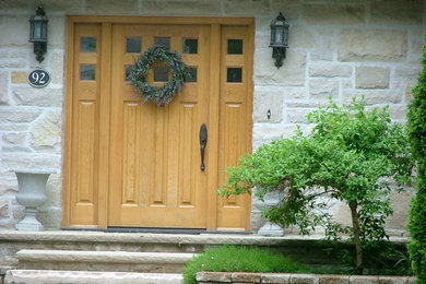 Craftsman exterior home idea in Toronto