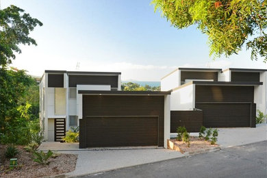 Design ideas for a house exterior in Sunshine Coast.