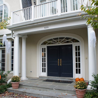 Example of a classic exterior home design in DC Metro