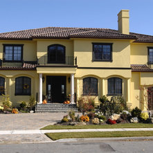 Mediterranean Exterior by Heartwood Corp
