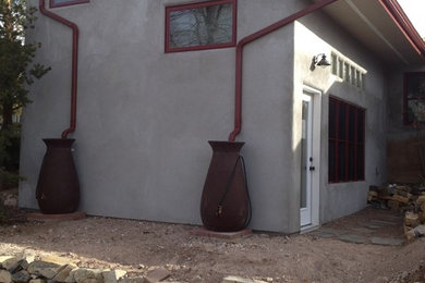 Tuscan exterior home photo in Albuquerque