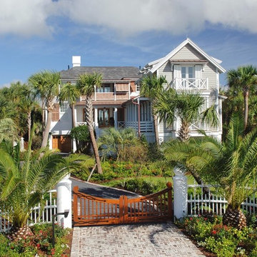 Sullivans Island Beach House with Island Influence - Front View