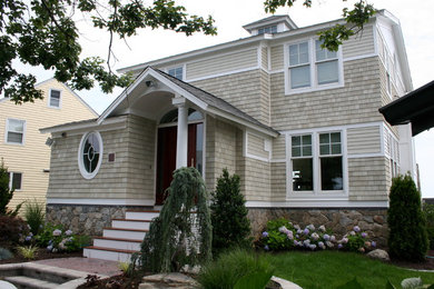 Inspiration for a timeless exterior home remodel in Bridgeport