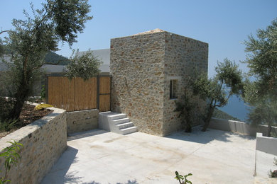 This is an example of a mediterranean house exterior in Other.