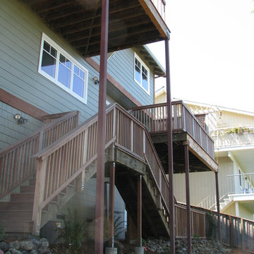 Sunny Belmont Rebuild with a View and a Deep Energy Retrofit