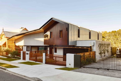 Inspiration for a contemporary house exterior in Townsville.