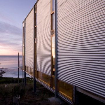Sustainable Shipping Container Style Architecture by Haskell Architects