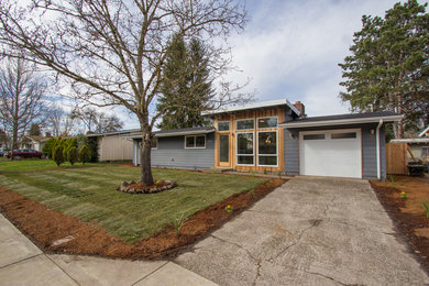 Trendy exterior home photo in Portland