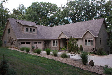 Inspiration for an exterior home remodel in Indianapolis