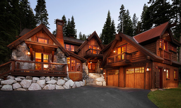 Rustic Exterior by Michael Kelley Photography