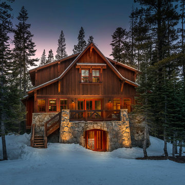 Tahoe Trailside Ski Cabin