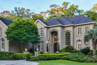 Trendy exterior home photo in Atlanta