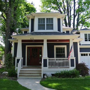 Dark Blue Exterior | Houzz