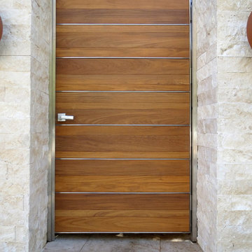 Teak Entry Gate