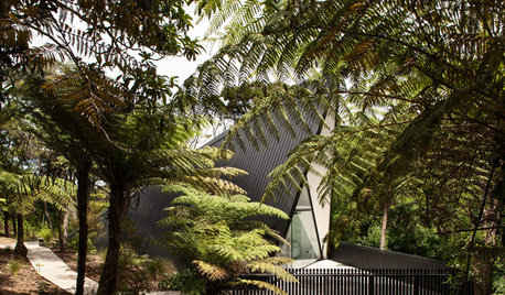 Architecture : Un refuge en forme de tente dans le bush