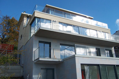Example of a huge trendy exterior home design in Milan