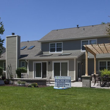 Terrific Taupe! A home with James Hardie Monterey Taupe siding & GAF roof
