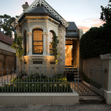Tessellated Pathway for a humble Victorian Cottage in Sydney