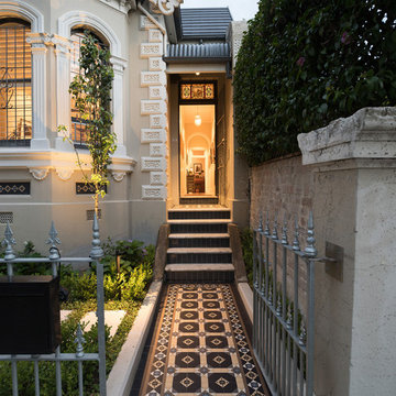 Tessellated Pathway for a humble Victorian Cottage in Sydney