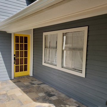 Texas Home Exteriors LP SmartSide Siding Replacement Windows Job Houston TX
