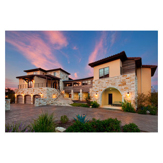 Texas Modern - Mediterranean - Exterior - Austin - by Bella Villa ...
