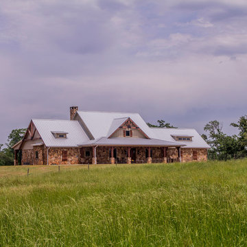 Texas Ranch House Exterior