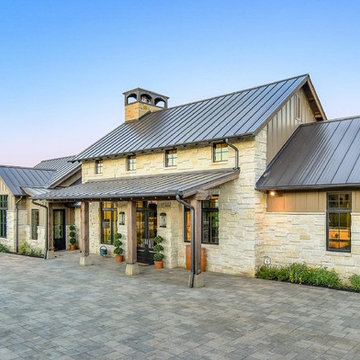 Texas Ranch House in the Hill Country