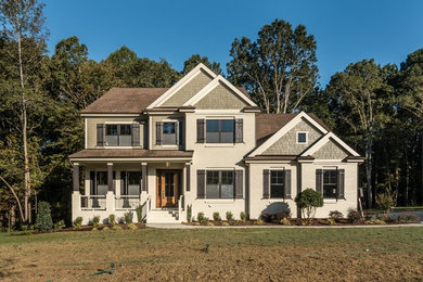 Large rural house exterior in Raleigh.