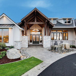 The Aurora : 2019 Clark County Parade of Homes : Modern Farmhouse Exterior