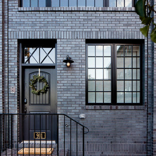 75 Beautiful Black Brick Exterior Home Pictures Ideas July 2021 Houzz