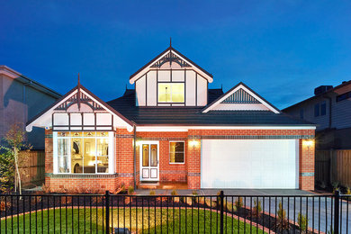 Traditional house exterior in Melbourne.